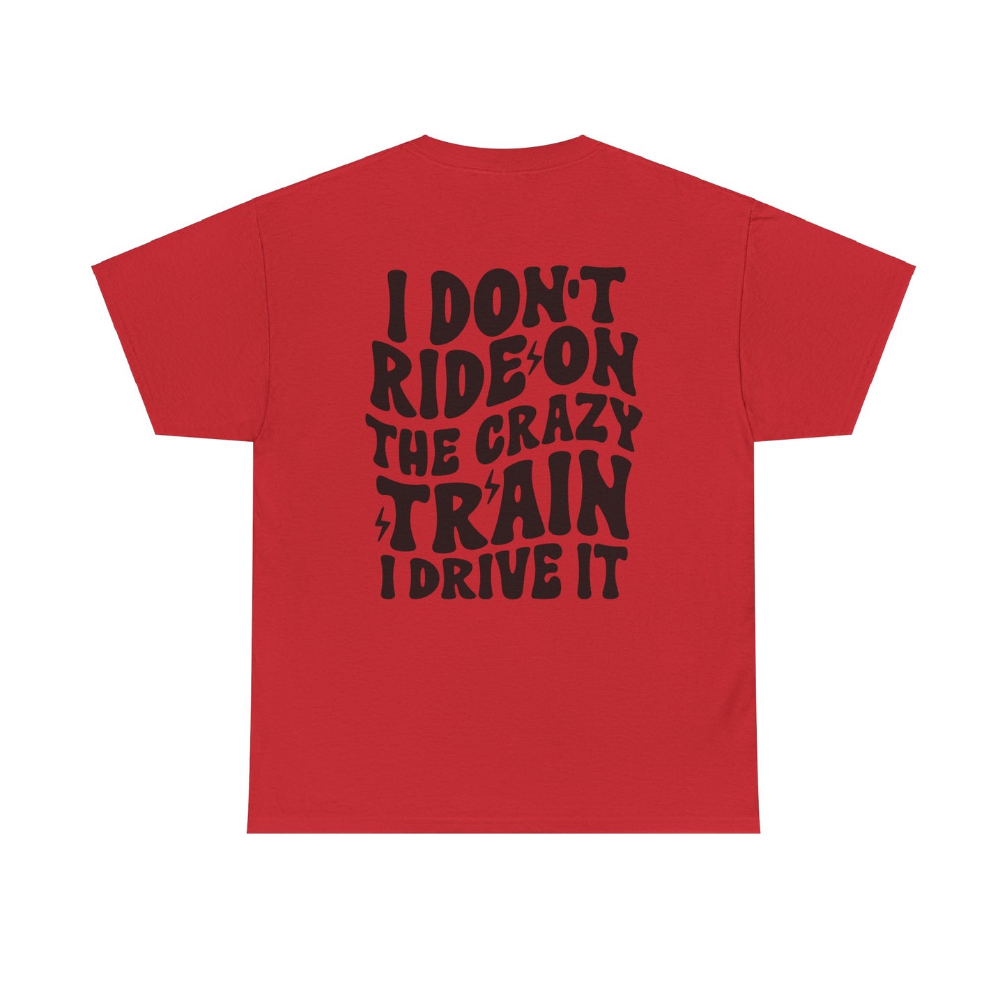 Crazy Train Unisex Heavy Cotton Tee