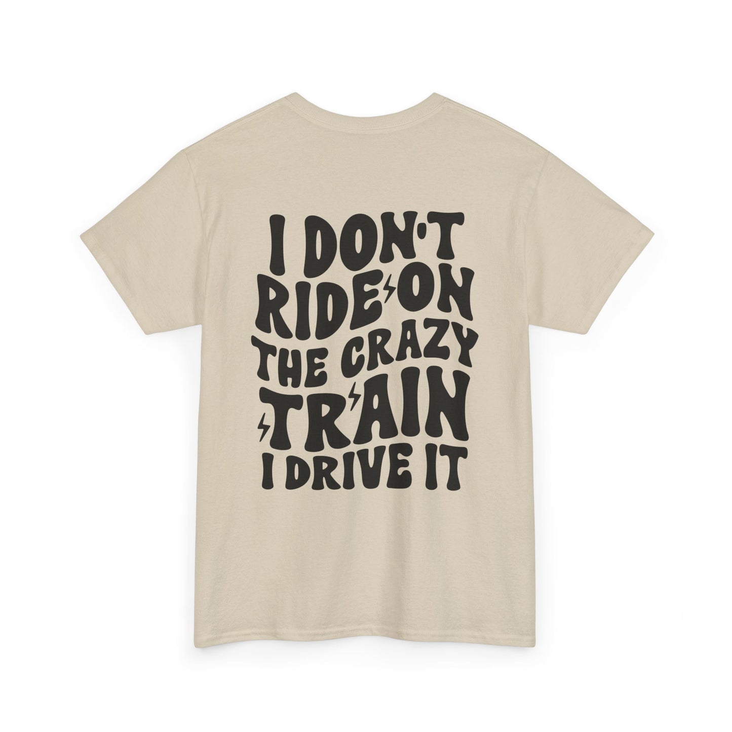 Crazy Train Unisex Heavy Cotton Tee