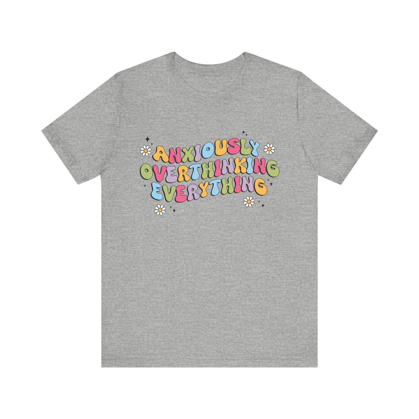 Overthinking Unisex Jersey Short Sleeve Tee