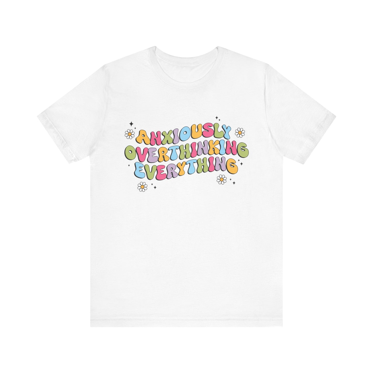 Overthinking Unisex Jersey Short Sleeve Tee