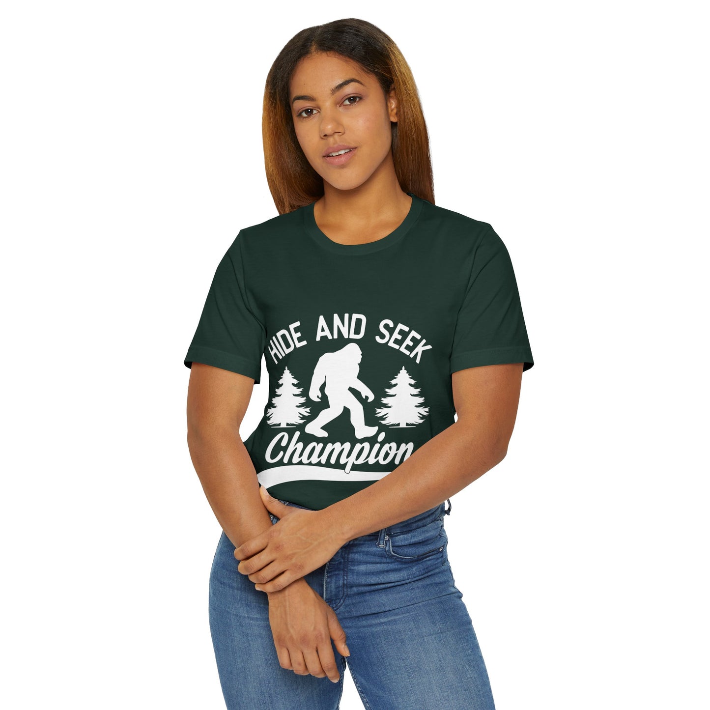 Hide and seek champ Unisex Jersey T-Shirt