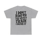 Crazy Train Unisex Heavy Cotton Tee