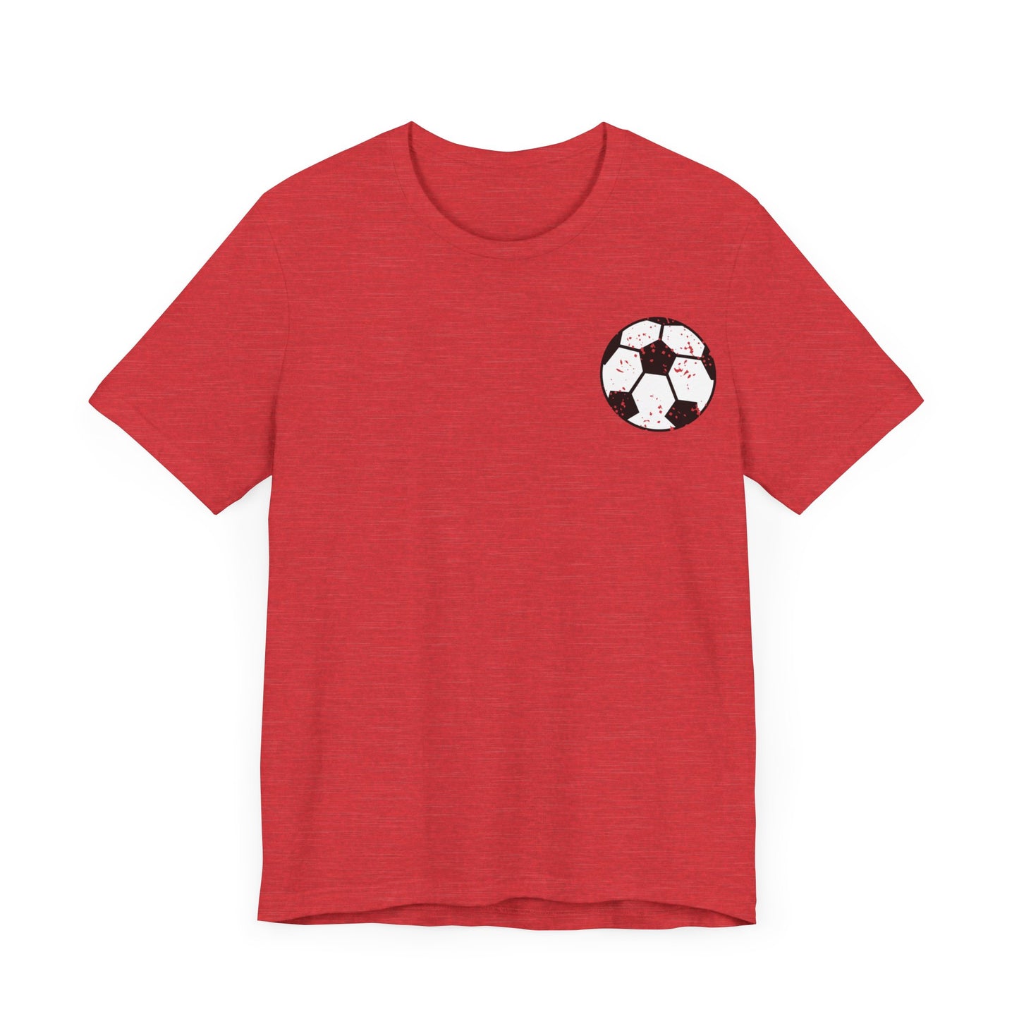 Distressed Soccer mama Unisex Jersey Short Sleeve Tee