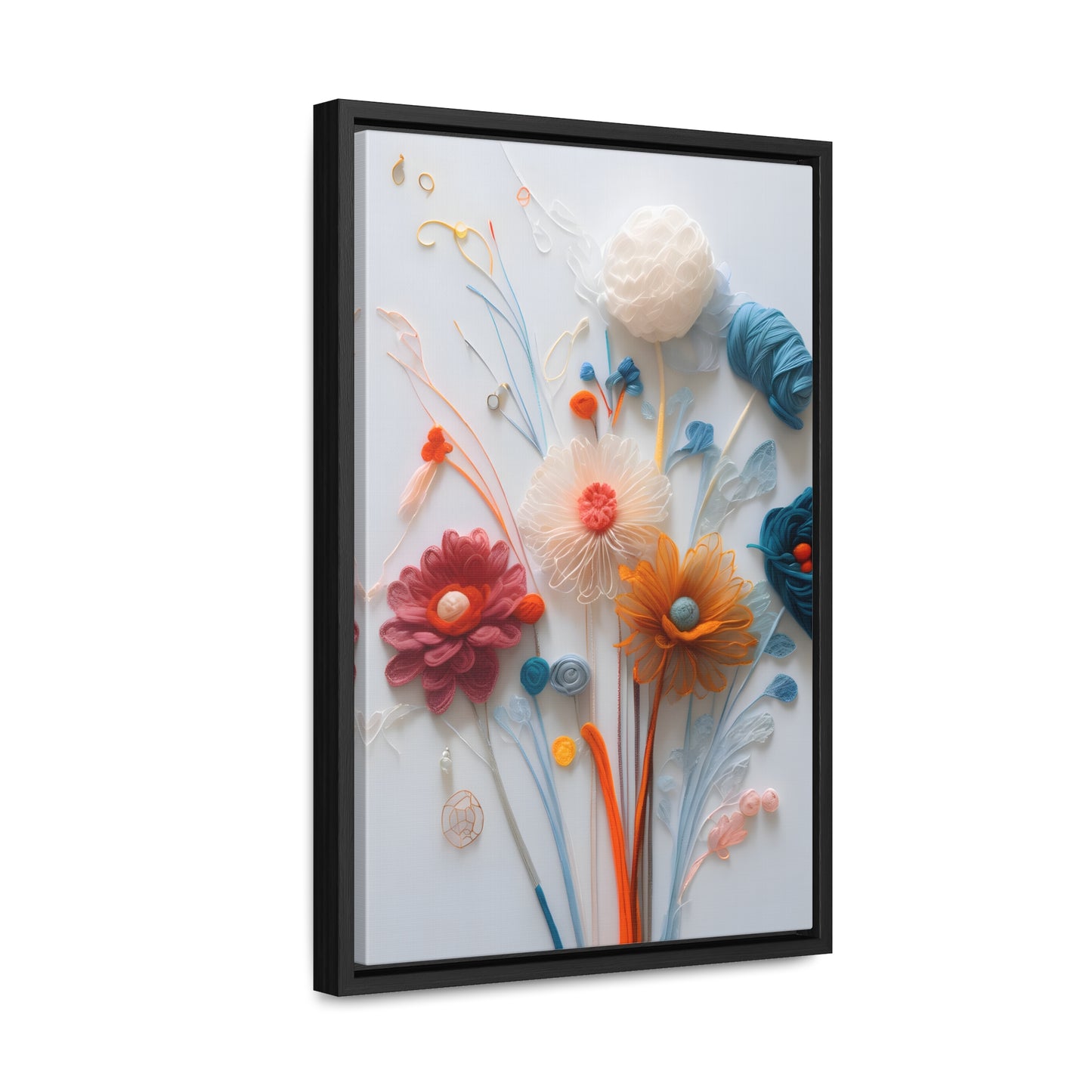 Needle work Gallery Canvas Wraps, Vertical Frame