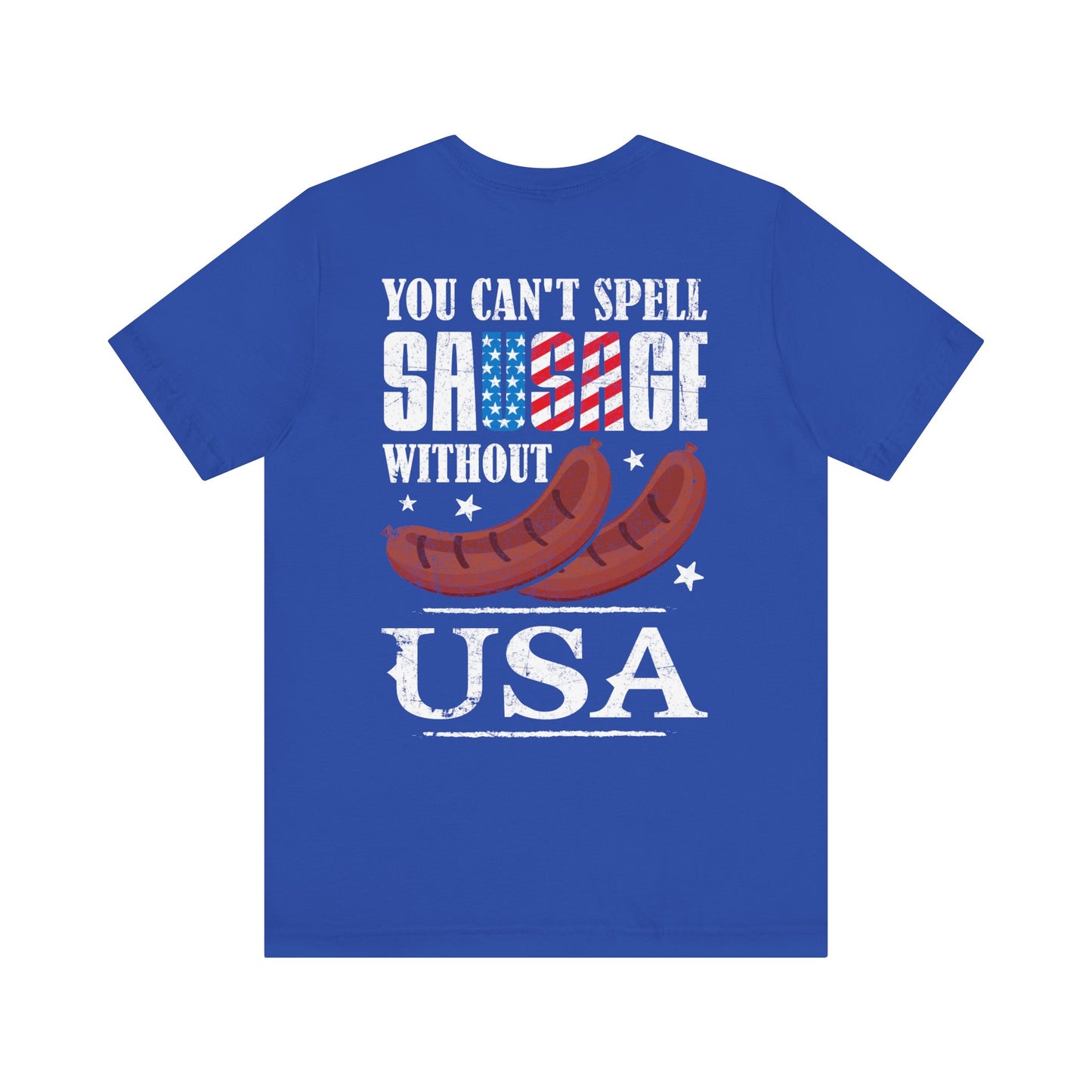 Can't spell USA Unisex Jersey Short Sleeve Tee