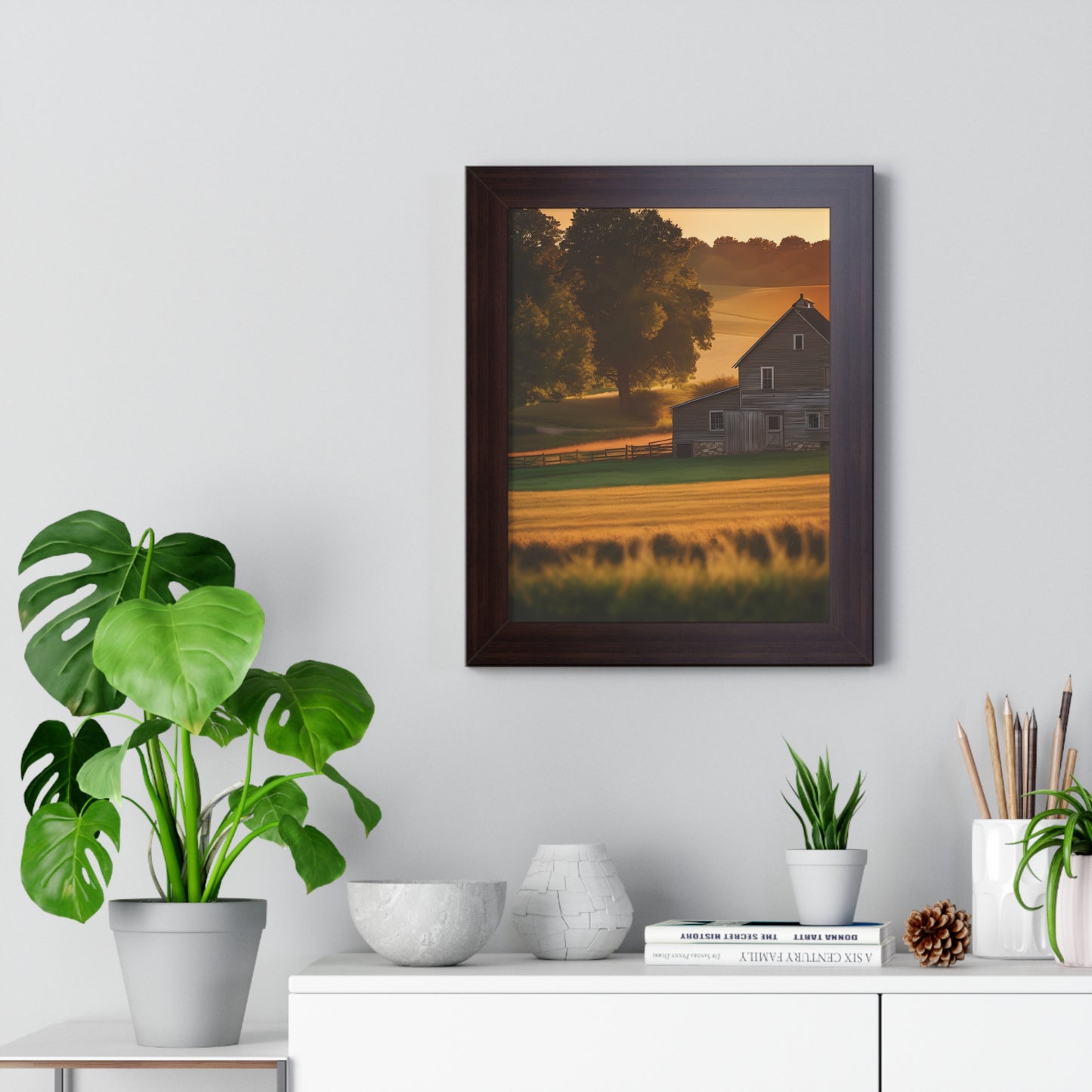 Farmhouse Gallery Canvas Wraps, Vertical Frame