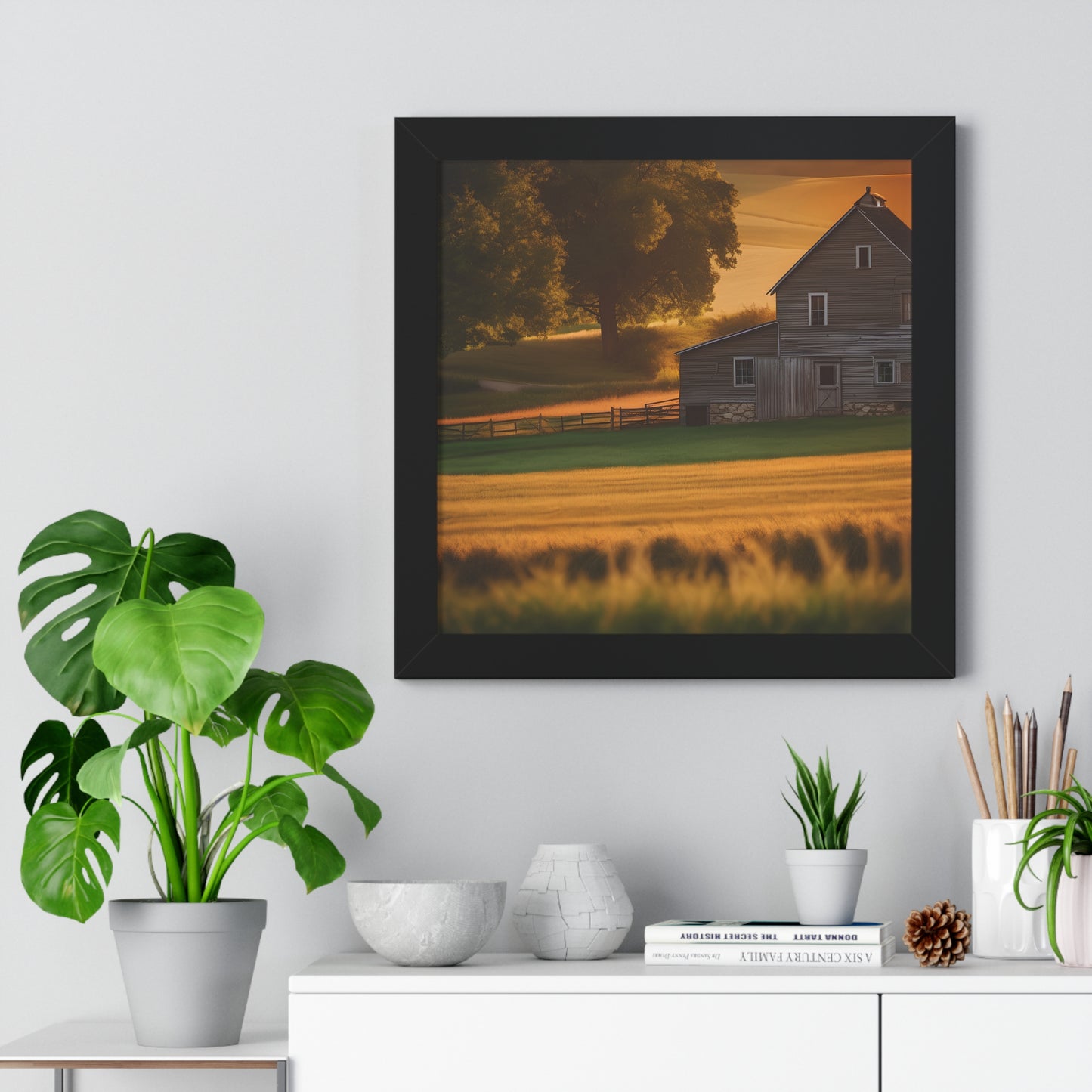 Farmhouse Gallery Canvas Wraps, Vertical Frame