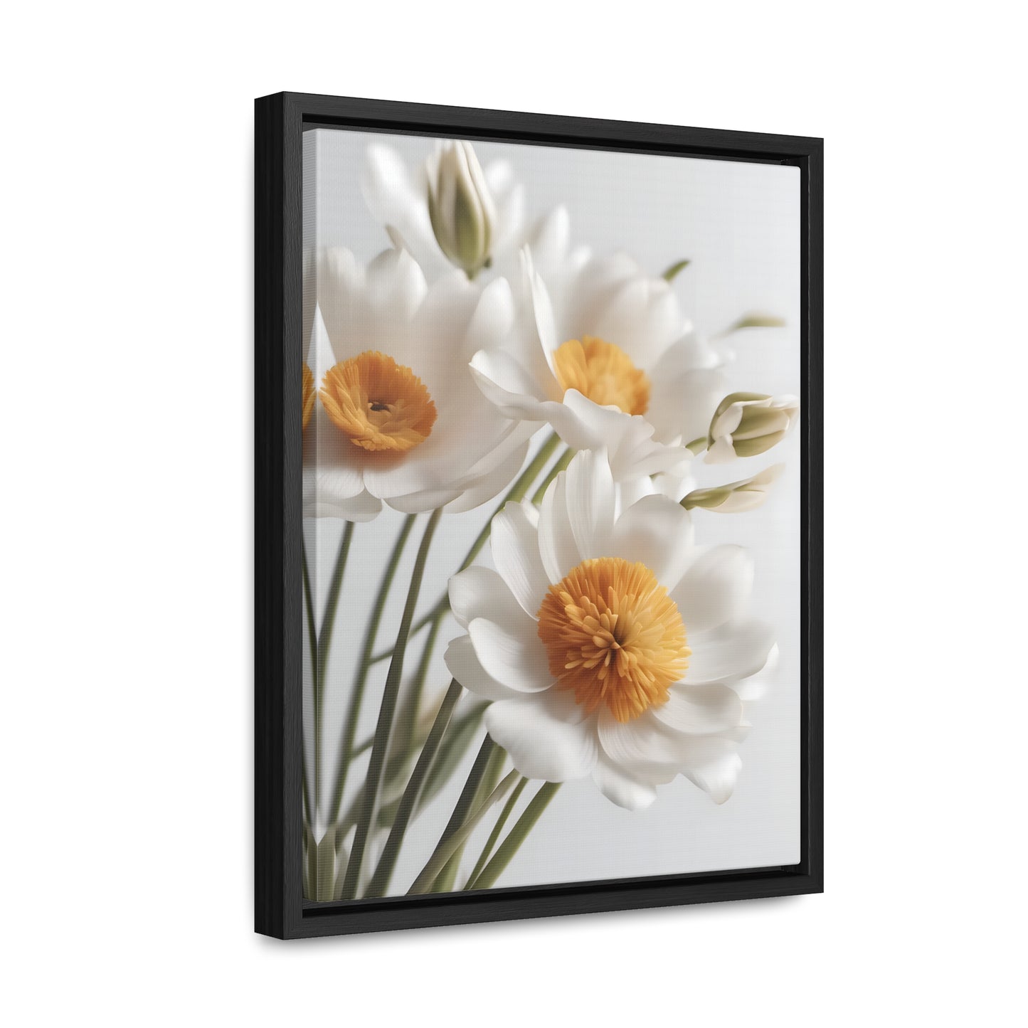 Daisy Gallery Canvas Wraps, Vertical Frame