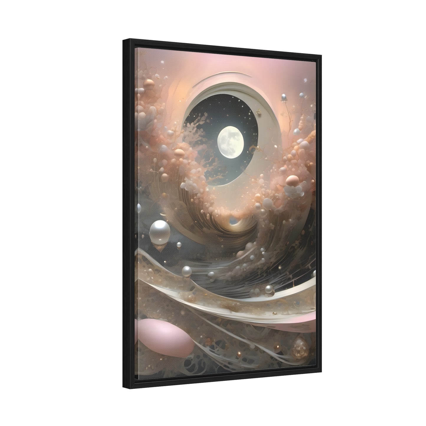 Pearl Deco Gallery Canvas Wraps, Vertical Frame