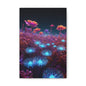 Bioluminescent night 2 canvas Stretched, 0.75"