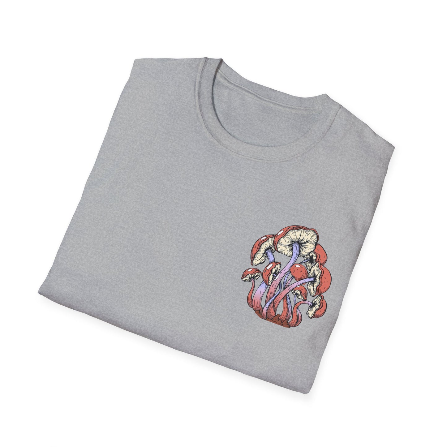 Mushroom DNA Unisex Softstyle T-Shirt