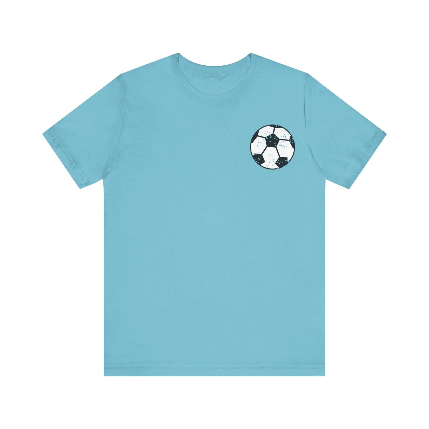 Distressed Soccer mama Unisex Jersey Short Sleeve Tee