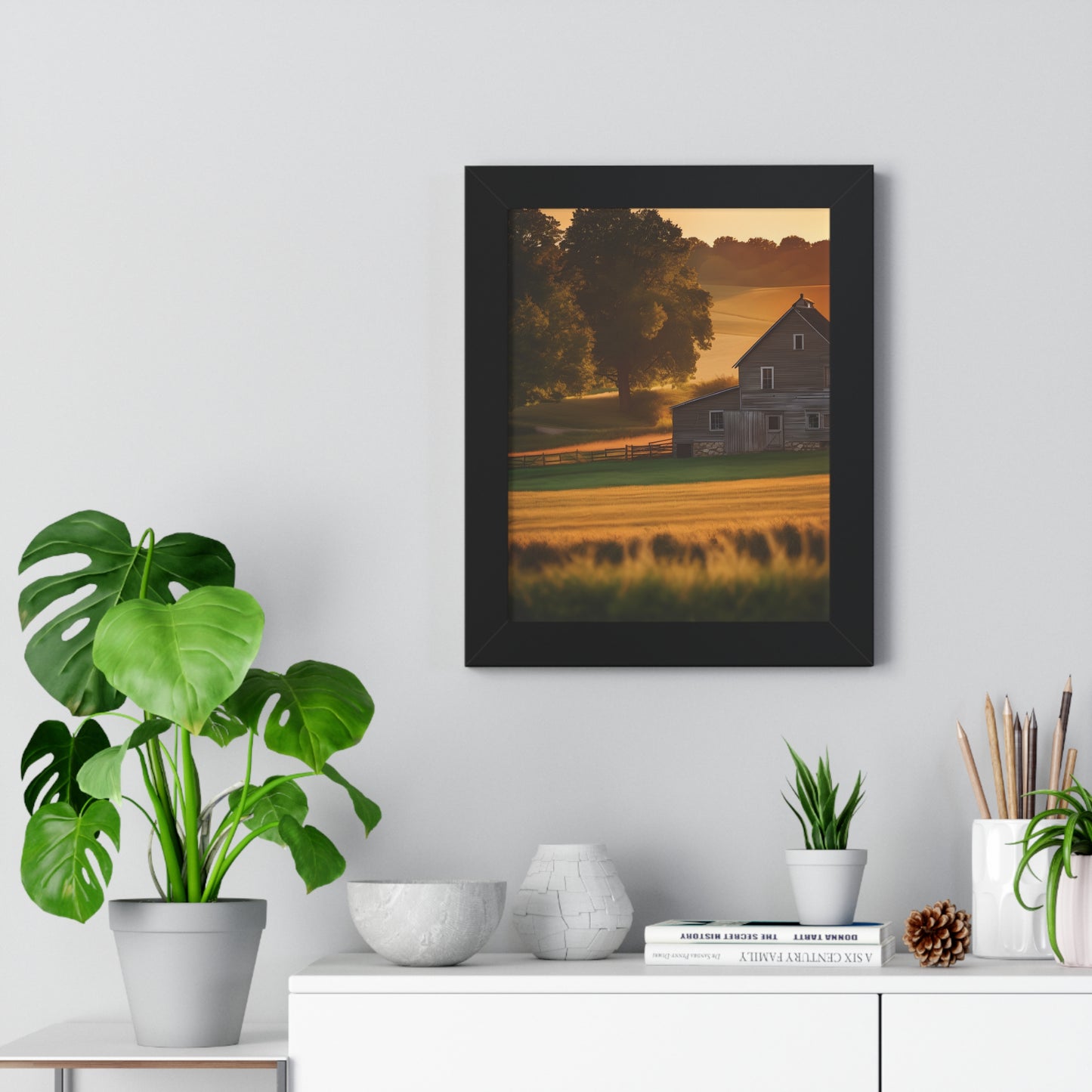 Farmhouse Gallery Canvas Wraps, Vertical Frame