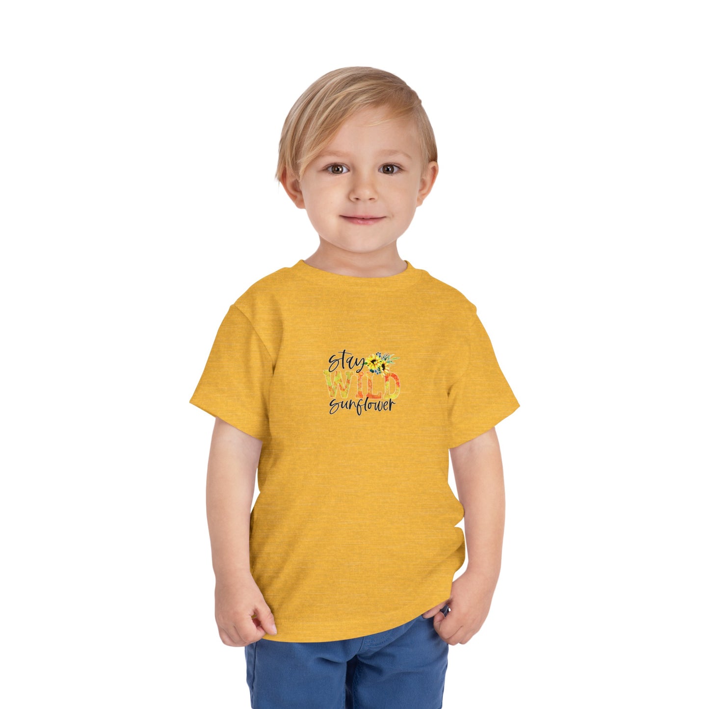 Sunflower Toddler Short Sleeve Tee