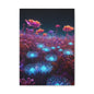 Bioluminescent night 2 canvas Stretched, 0.75"