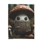 Grumpy shrooms Velveteen Plush Blanket