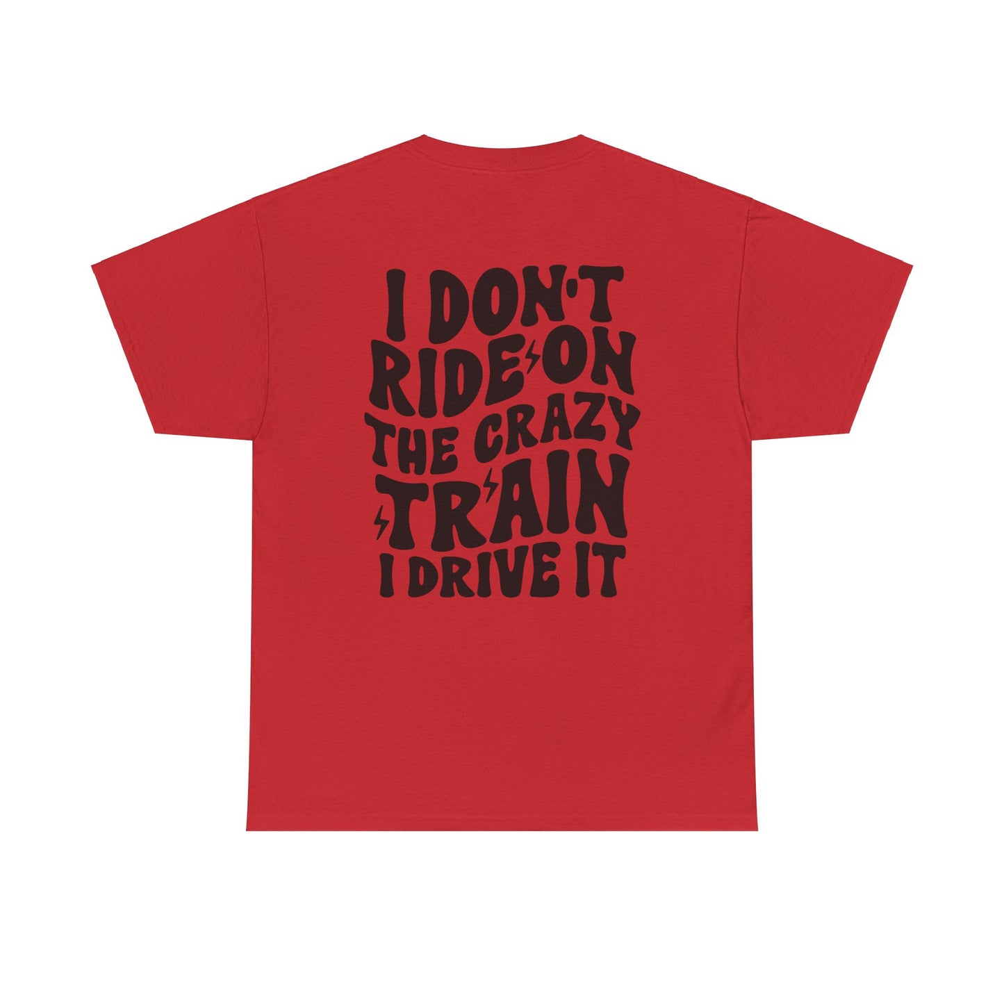 Crazy Train Unisex Heavy Cotton Tee