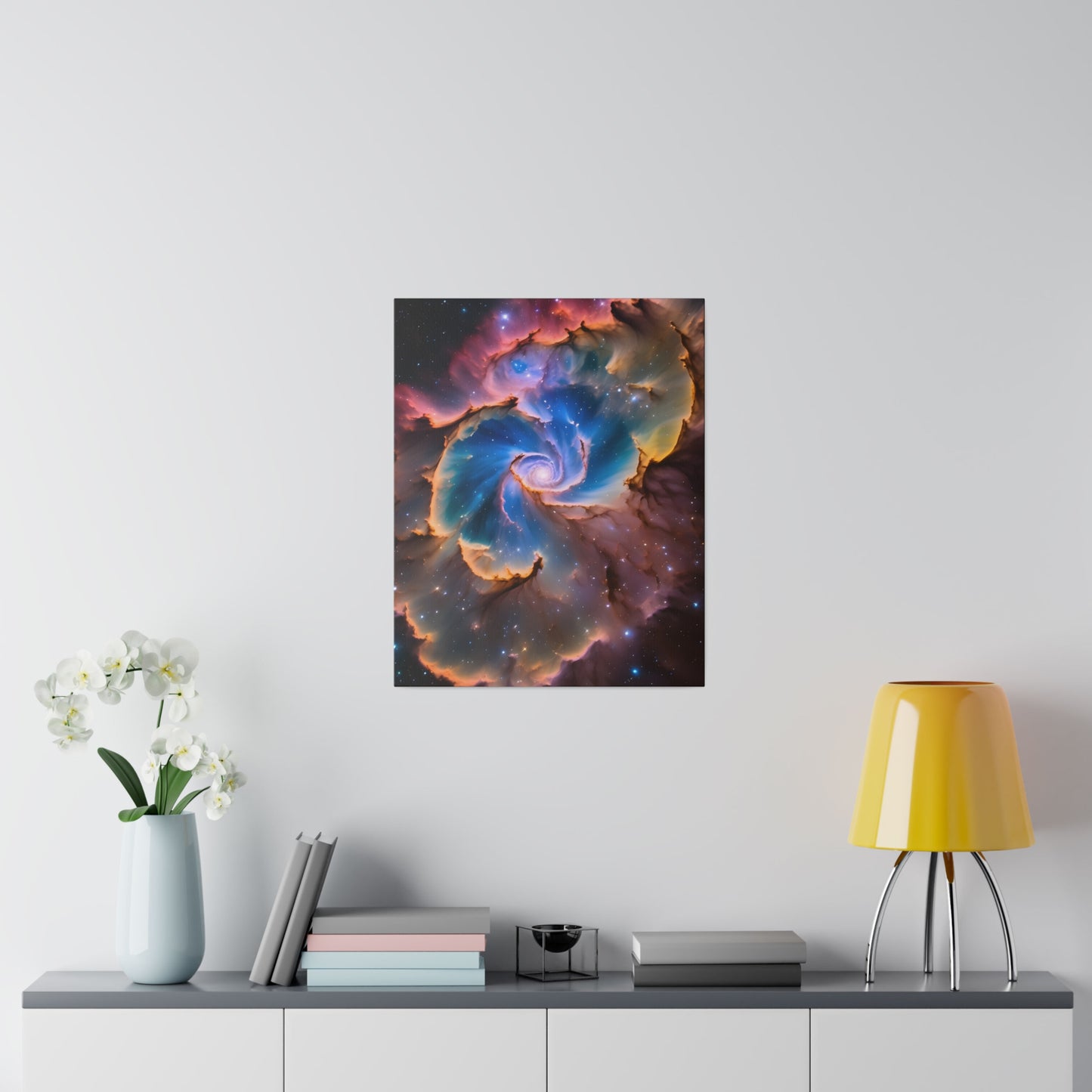 Hubble nebula Matte Canvas, Stretched, 0.75"