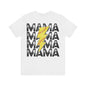 Distressed Softball mama Unisex Jersey Short Sleeve Tee