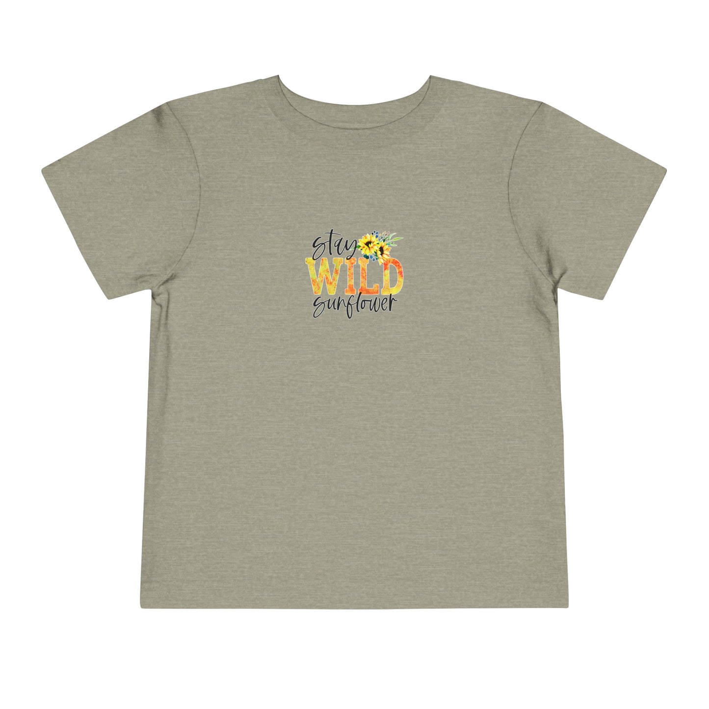 Sunflower Toddler Short Sleeve Tee