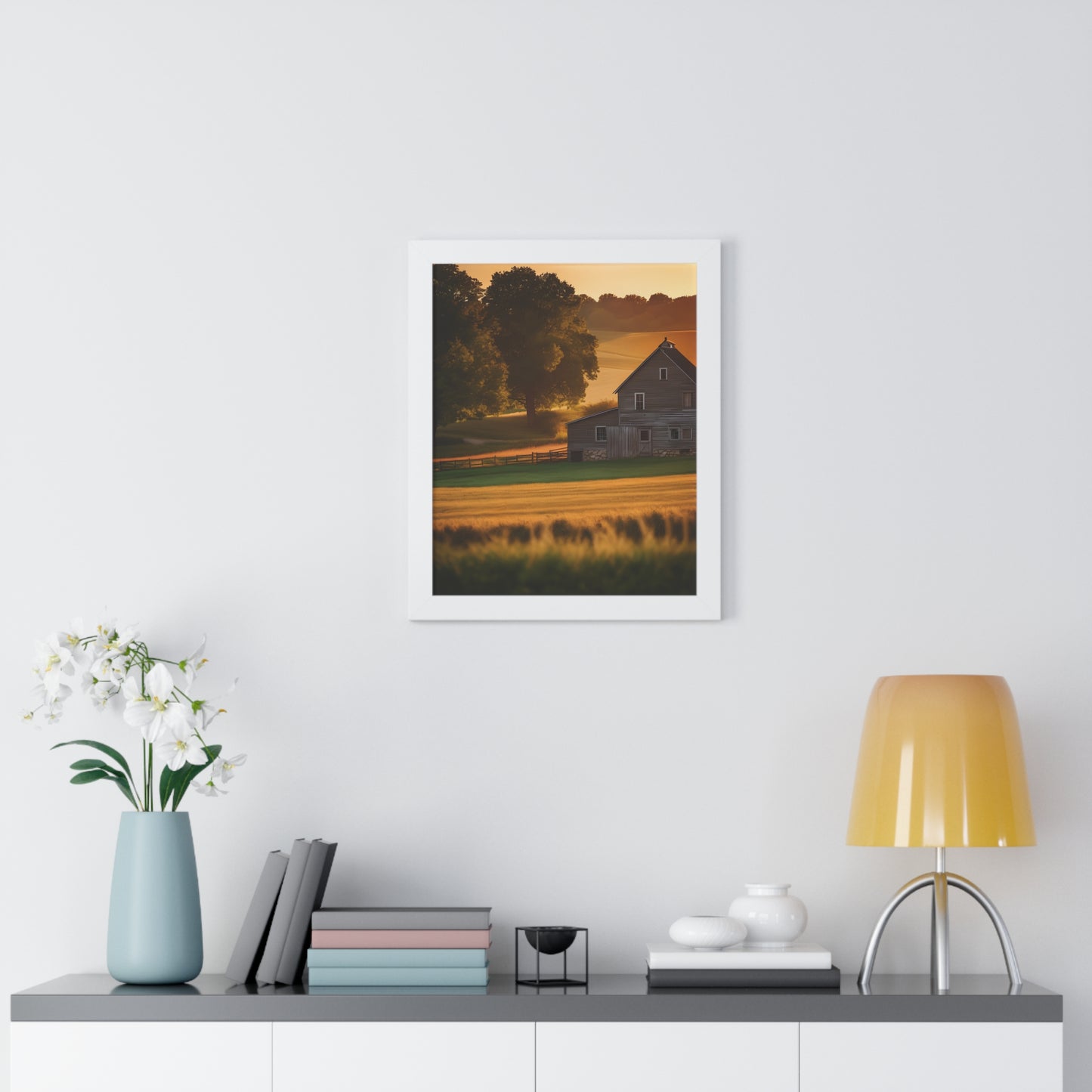 Farmhouse Gallery Canvas Wraps, Vertical Frame