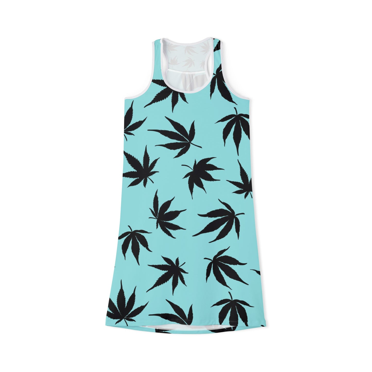 Ganja summer days Women's Racerback Dress (AOP)