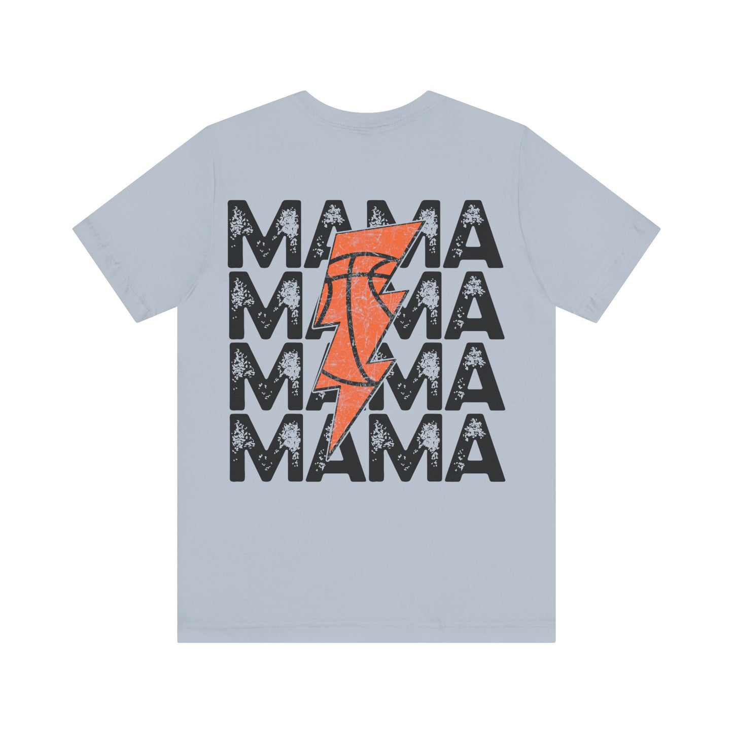 Distressed football mama Unisex Jersey Short Sleeve Tee