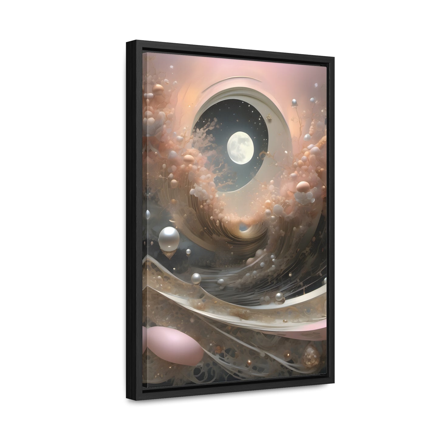 Pearl Deco Gallery Canvas Wraps, Vertical Frame