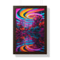 Psychedelic lobby Framed Vertical Poster