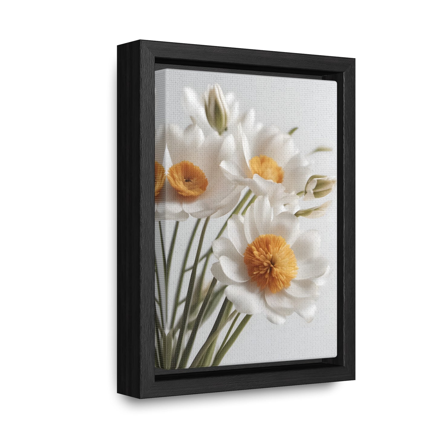 Daisy Gallery Canvas Wraps, Vertical Frame