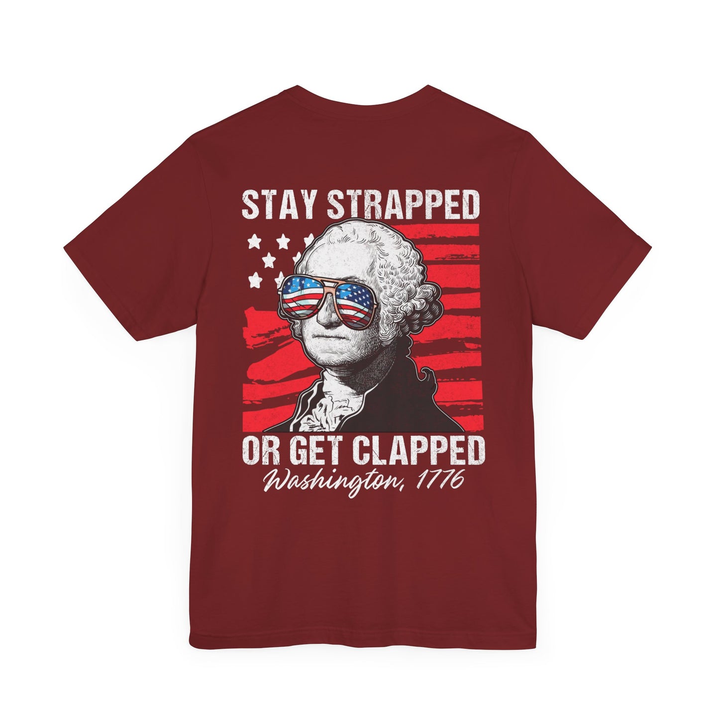 Stay strapped Unisex Jersey Short Sleeve Tee