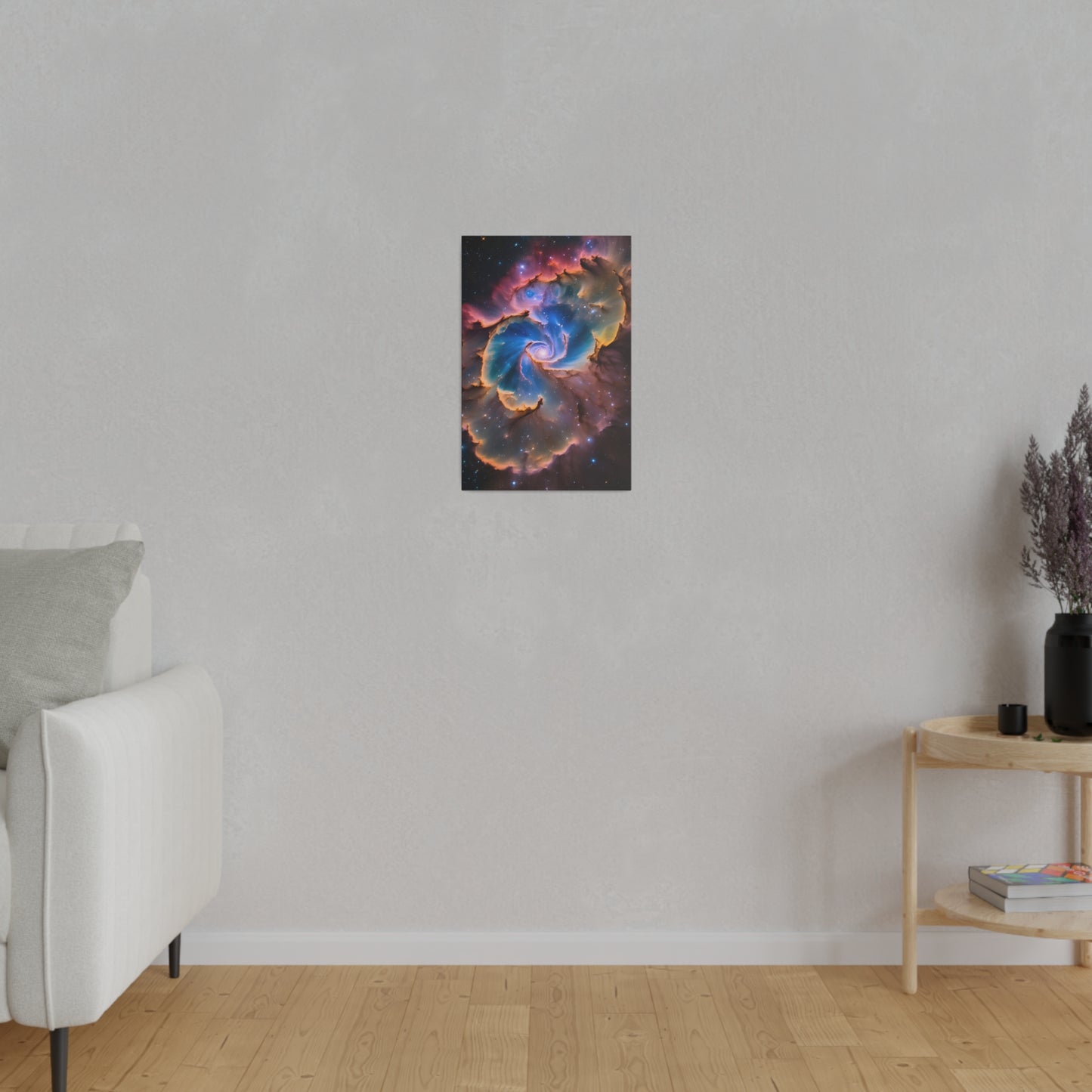 Hubble nebula Matte Canvas, Stretched, 0.75"