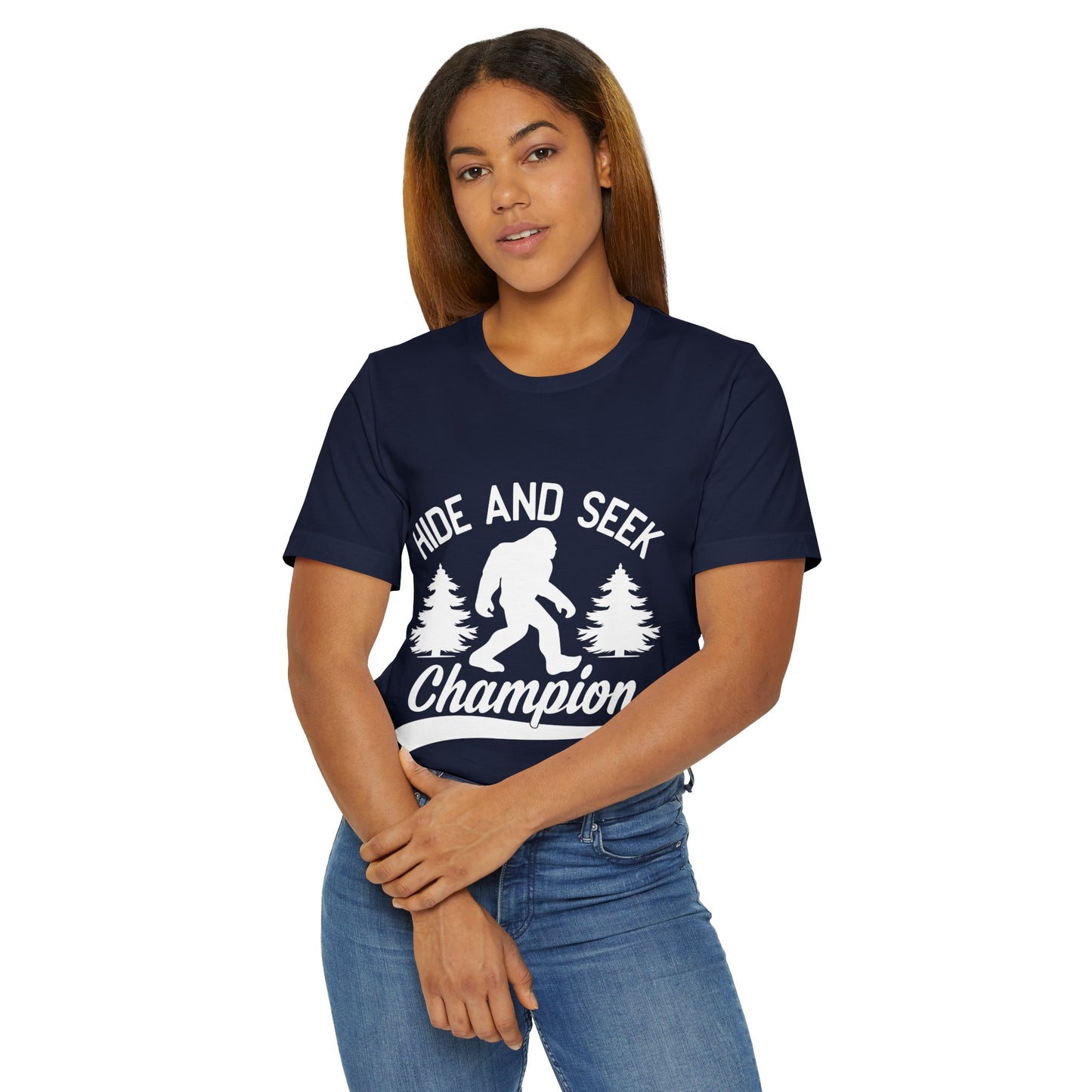 Hide and seek champ Unisex Jersey T-Shirt