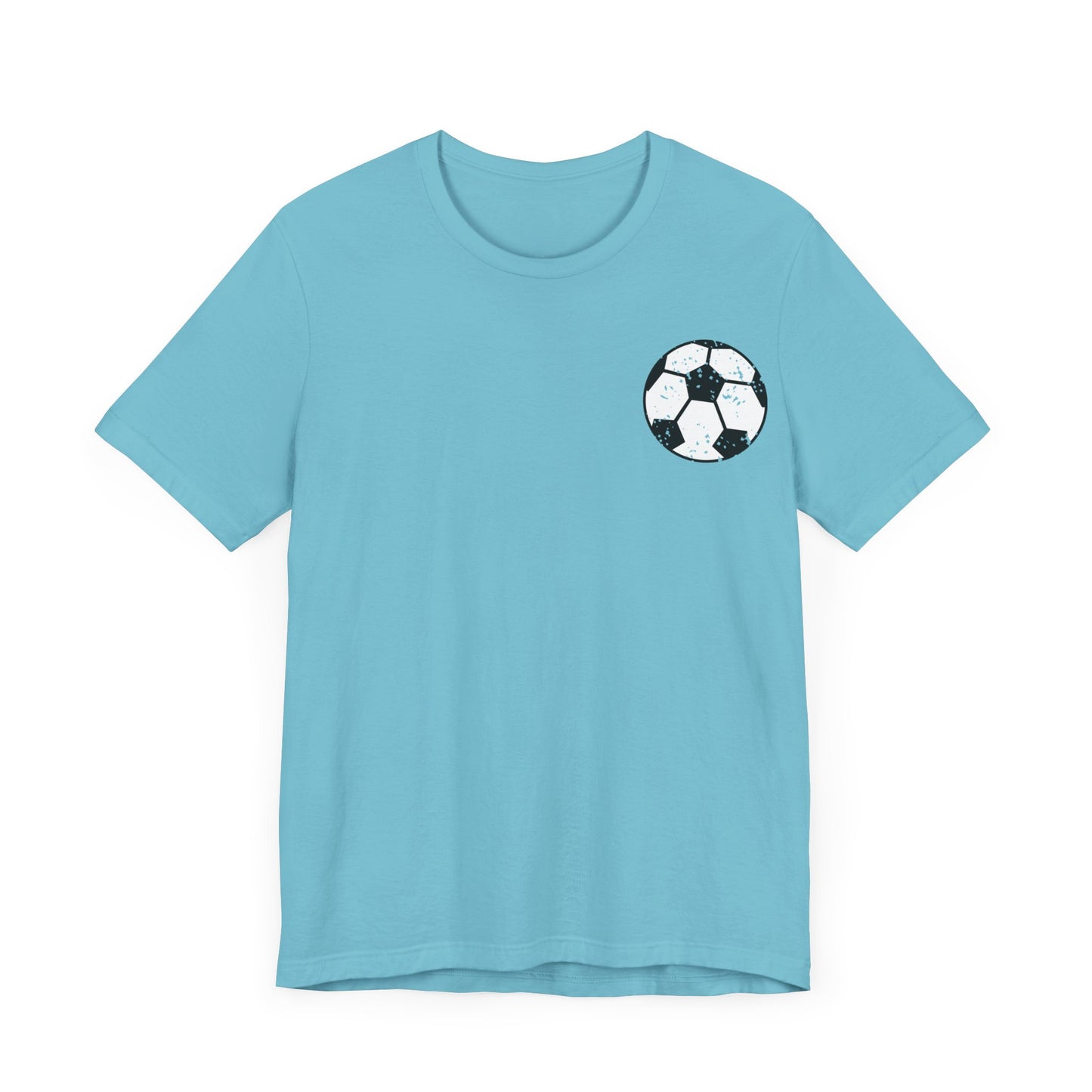 Distressed Soccer mama Unisex Jersey Short Sleeve Tee