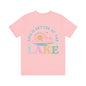 Sunny lake Jersey Short Sleeve Tee