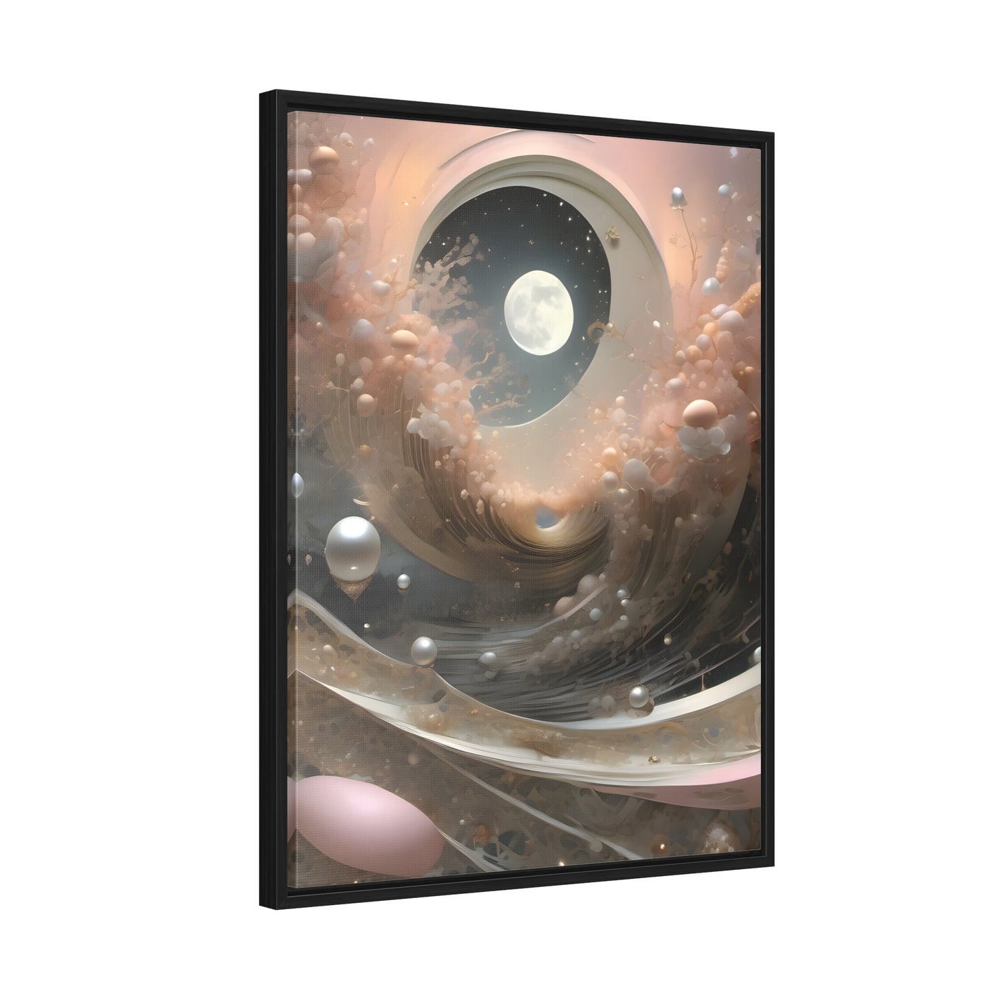 Pearl Deco Gallery Canvas Wraps, Vertical Frame