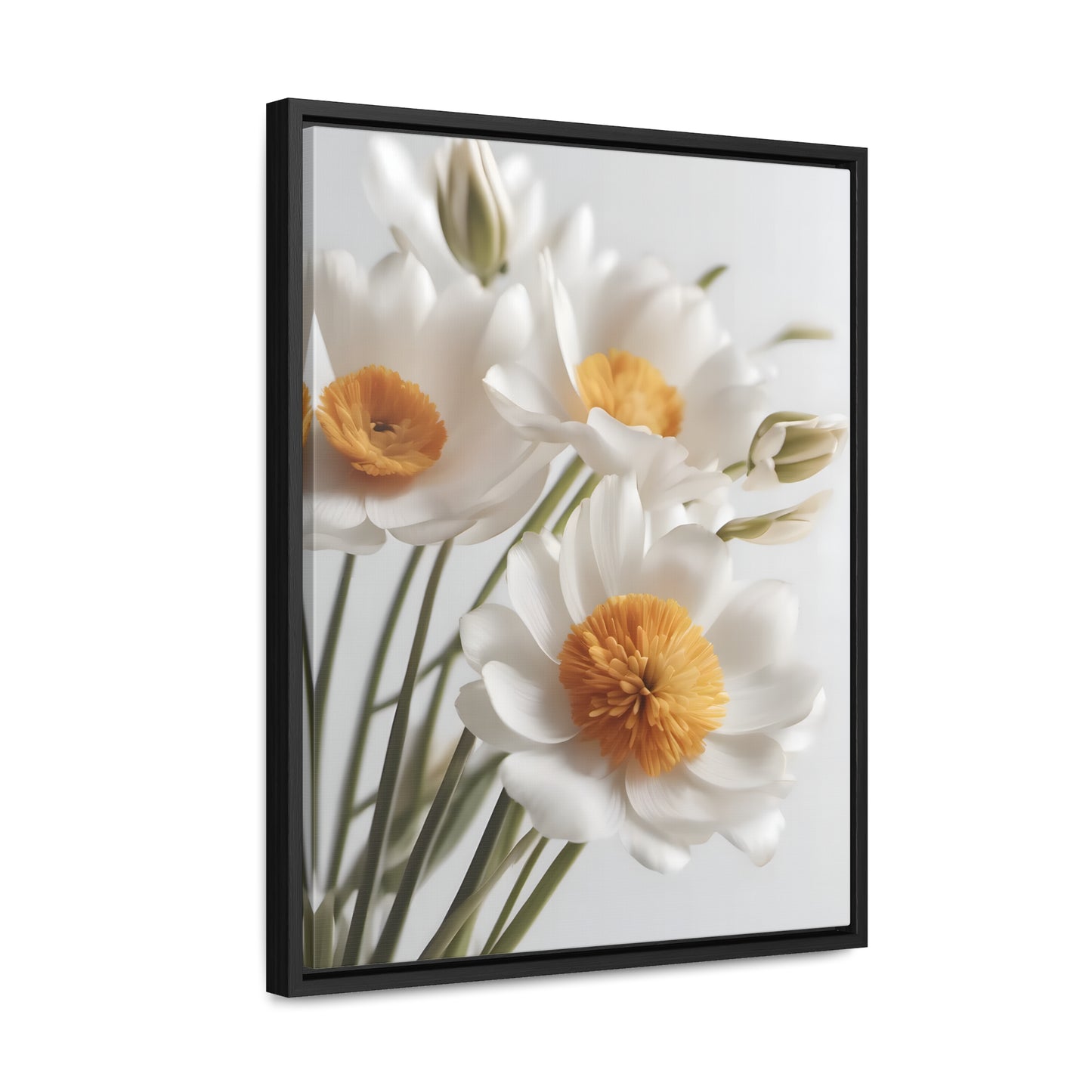 Daisy Gallery Canvas Wraps, Vertical Frame