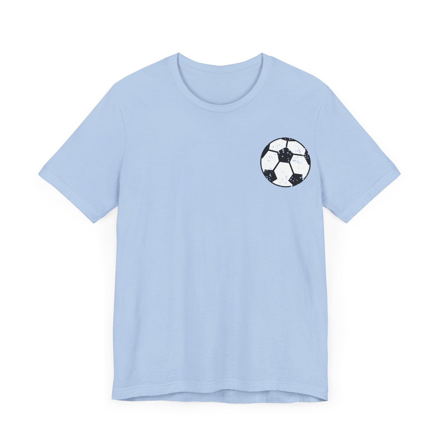 Distressed Soccer mama Unisex Jersey Short Sleeve Tee