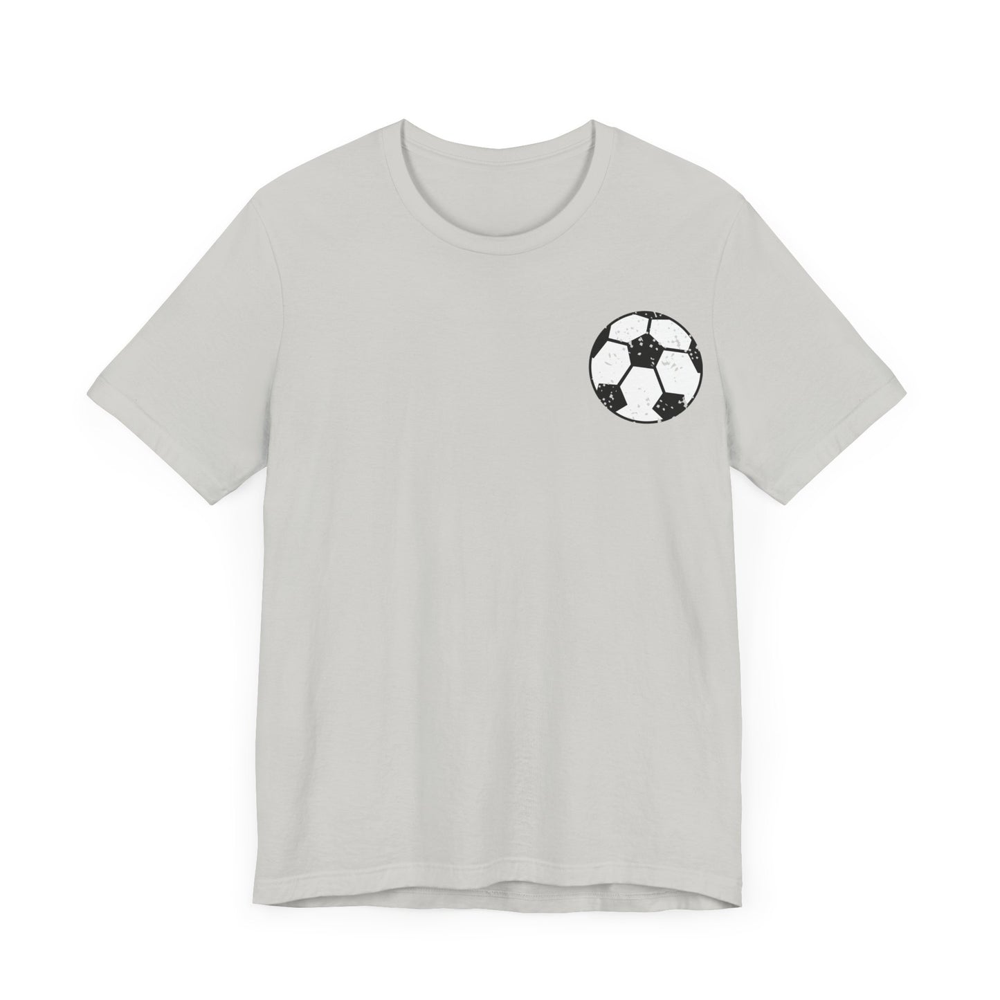 Distressed Soccer mama Unisex Jersey Short Sleeve Tee