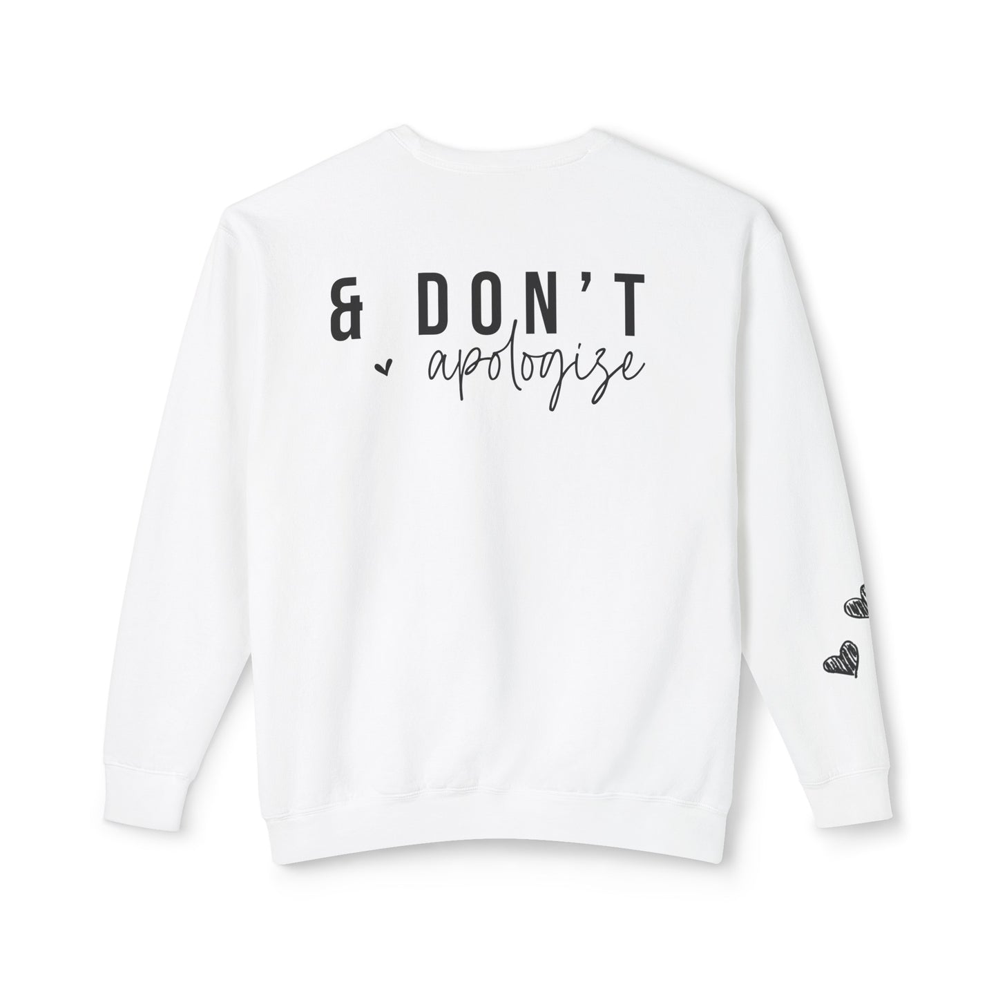 Be yourself Unisex Lightweight Crewneck Sweatshirt