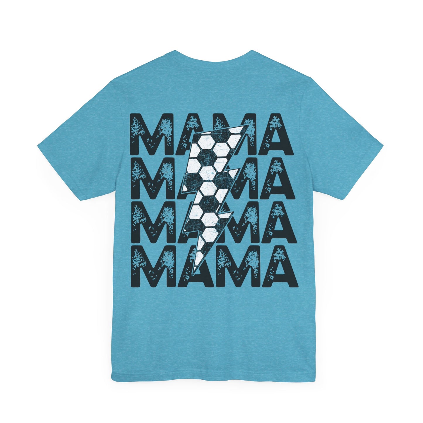 Distressed Soccer mama Unisex Jersey Short Sleeve Tee