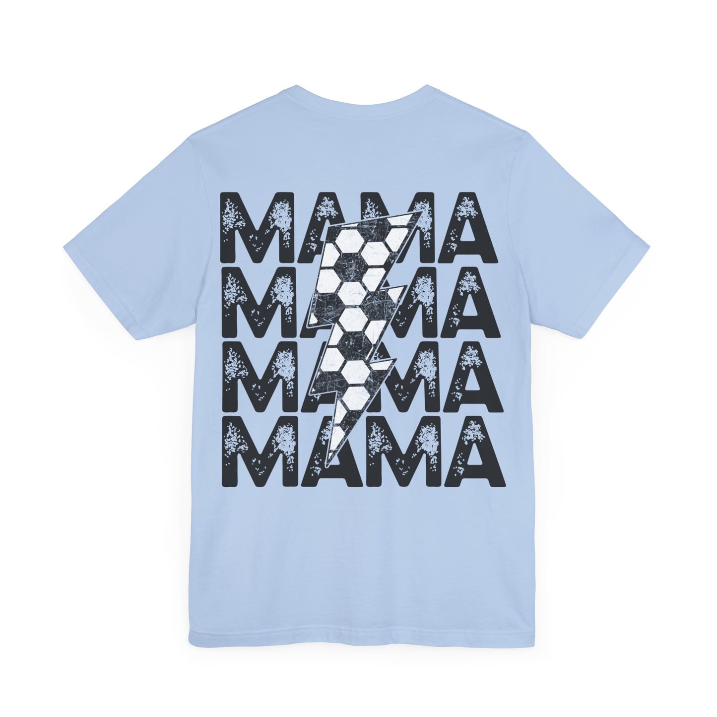 Distressed Soccer mama Unisex Jersey Short Sleeve Tee