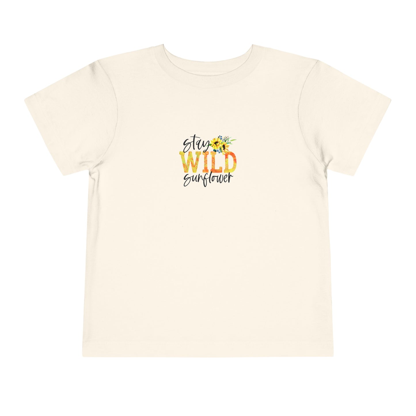 Sunflower Toddler Short Sleeve Tee