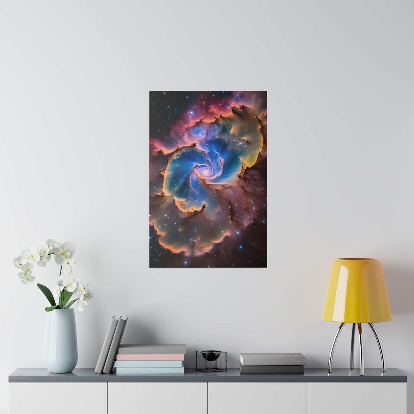 Hubble nebula Matte Canvas, Stretched, 0.75"