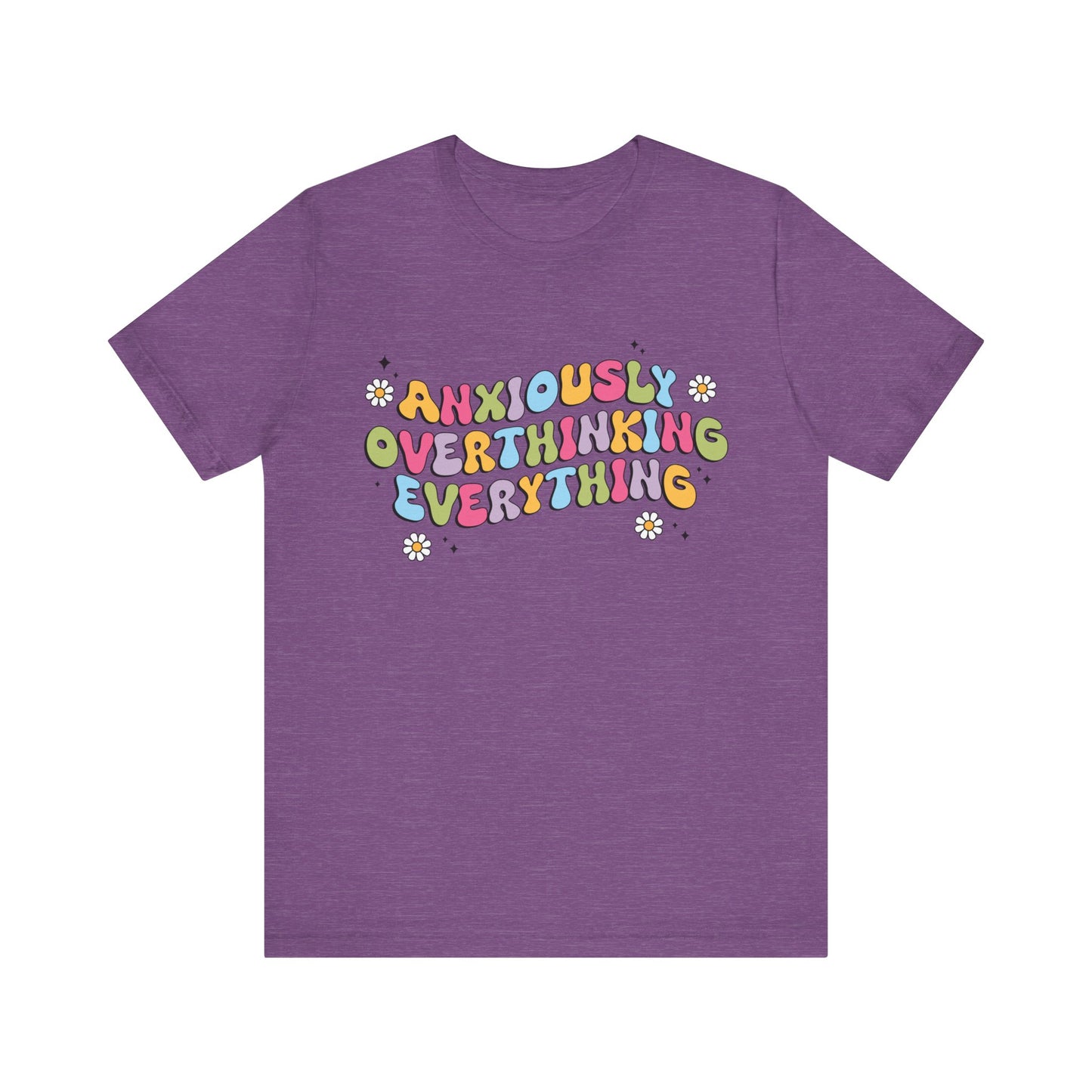 Overthinking Unisex Jersey Short Sleeve Tee