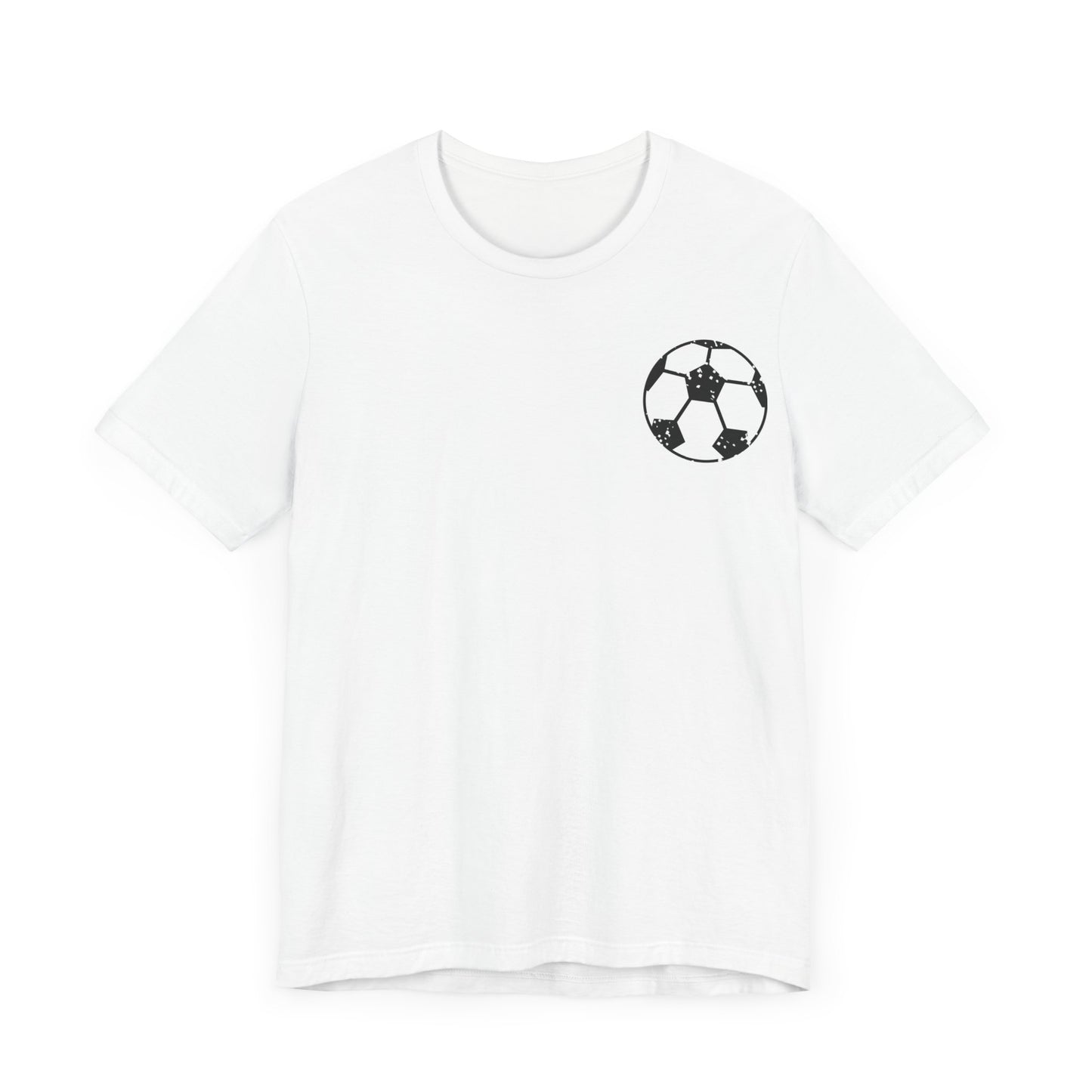 Distressed Soccer mama Unisex Jersey Short Sleeve Tee