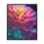 Smoke Peony Gallery Canvas Wraps, Vertical Frame