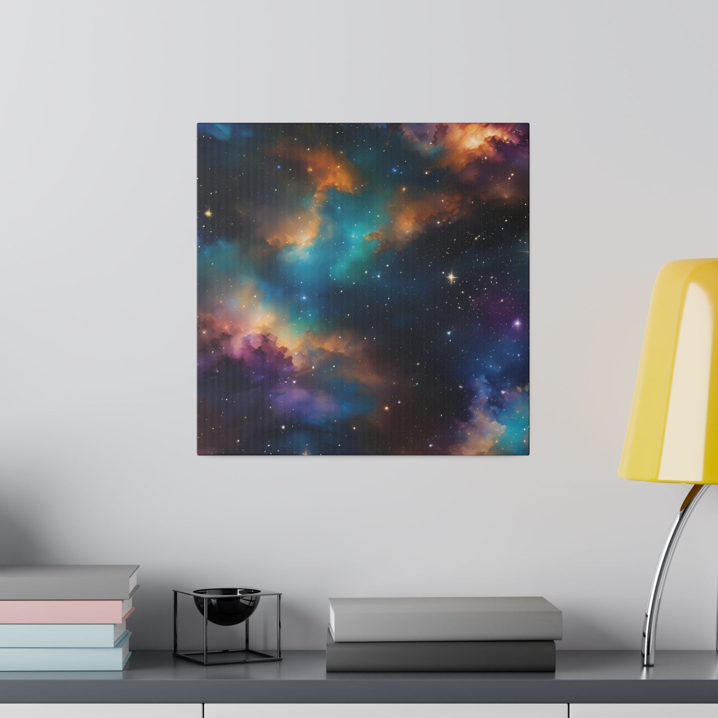 Alcohol ink Galaxy Matte Canvas, Stretched, 0.75"