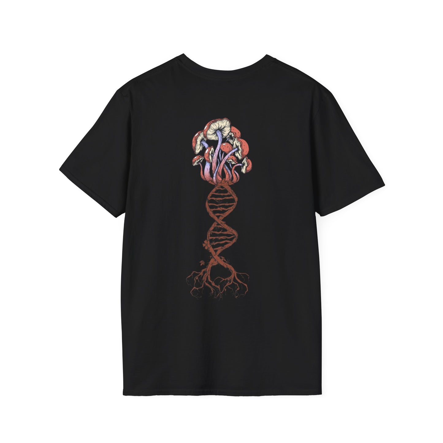 Mushroom DNA Unisex Softstyle T-Shirt