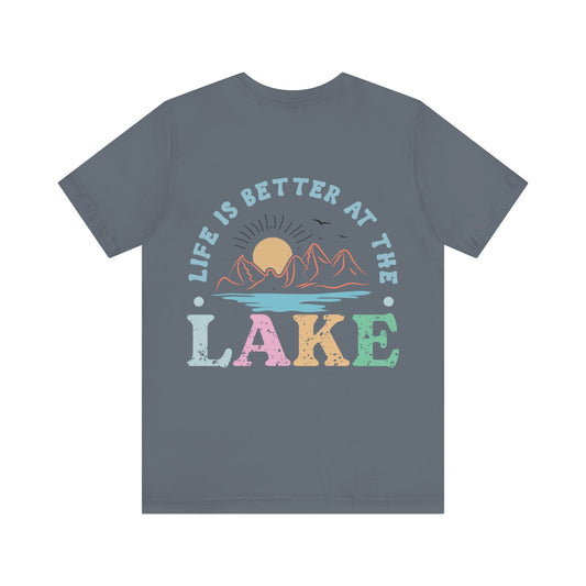 Sunny lake Jersey Short Sleeve Tee